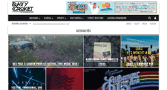 Desktop Screenshot of davycroket.com